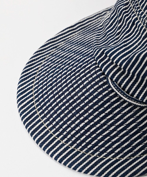 45R（フォーティファイブアール）の「デニムのヨットキャップ（キャップ・レディース・インディゴブルー・SMALL/MEDIUM）」の9枚目の写真