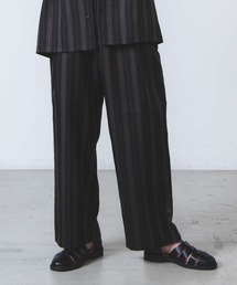 WEGO | WEGO/ストライプワイドパンツ(スラックス)