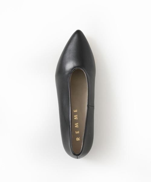 REMME(レメ)の「【REMME/レメ】 アーモンドトゥパンプス◆(パンプス・レディース・ブラック/ナチュラル/ブルー系その他・36/37/38)」の10枚目の写真