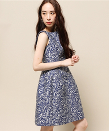 ブランド古着 Soareak ソアリーク レディース のワンピース ドレス 花柄 ボタニカル柄 古着通販 Zozoused