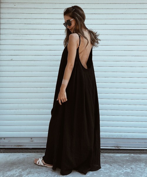 esutoreja（エストレジャ）の「シンプルタックワンピース（ワンピース・レディース・ホワイト/ブルー/ブラック・FREE）」の2枚目の写真