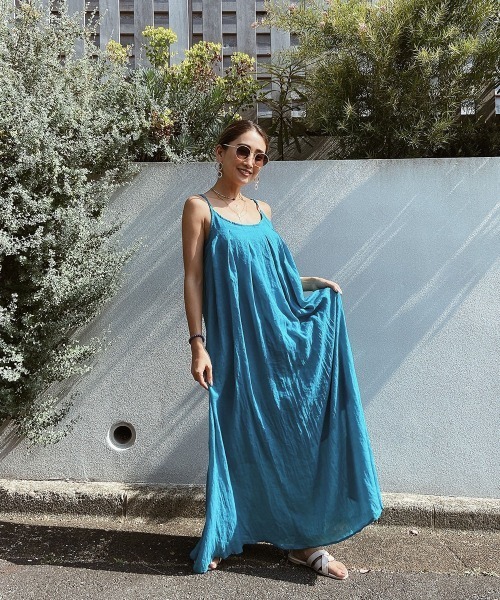 esutoreja（エストレジャ）の「シンプルタックワンピース（ワンピース・レディース・ホワイト/ブルー/ブラック・FREE）」の8枚目の写真