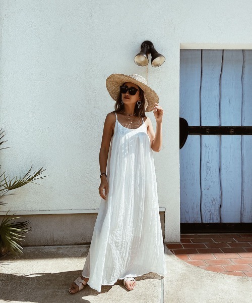 esutoreja（エストレジャ）の「シンプルタックワンピース（ワンピース・レディース・ホワイト/ブルー/ブラック・FREE）」の11枚目の写真