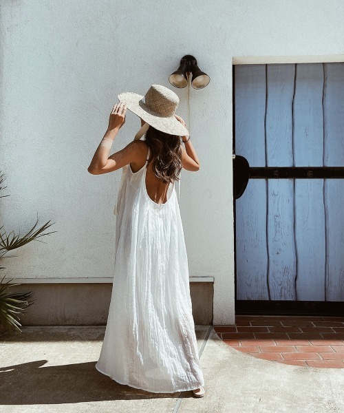 esutoreja（エストレジャ）の「シンプルタックワンピース（ワンピース・レディース・ホワイト/ブルー/ブラック・FREE）」の12枚目の写真