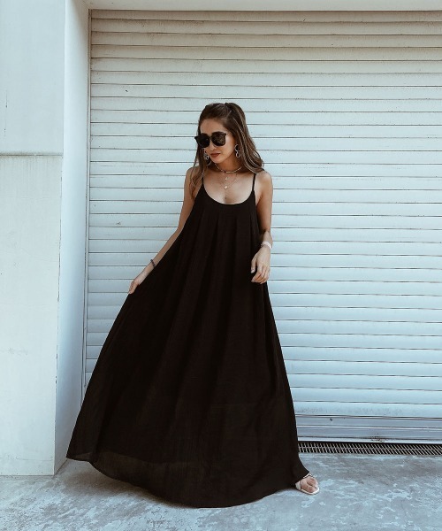 esutoreja（エストレジャ）の「シンプルタックワンピース（ワンピース・レディース・ホワイト/ブルー/ブラック・FREE）」の13枚目の写真