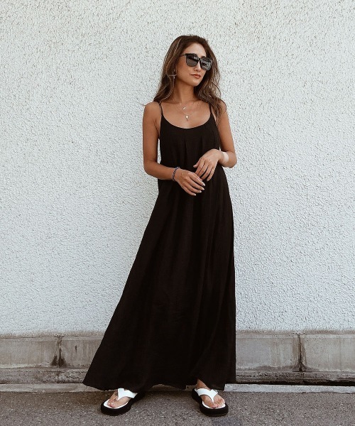 esutoreja（エストレジャ）の「シンプルタックワンピース（ワンピース・レディース・ホワイト/ブルー/ブラック・FREE）」の21枚目の写真