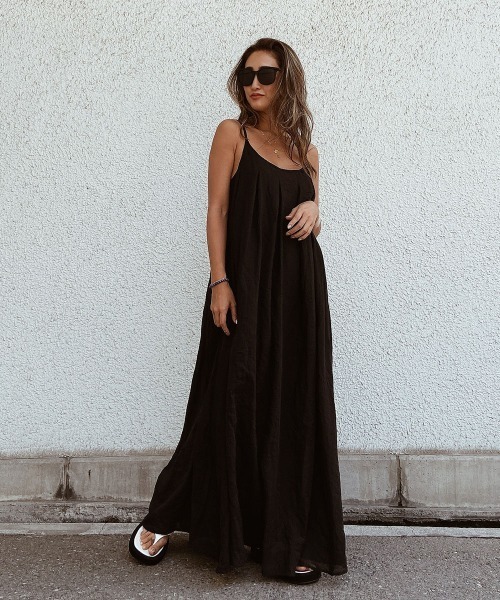 esutoreja（エストレジャ）の「シンプルタックワンピース（ワンピース・レディース・ホワイト/ブルー/ブラック・FREE）」の22枚目の写真