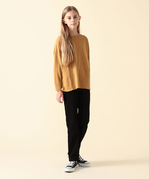 こども ビームス(コドモビームス)の「FRUIT OF THE LOOM × こども ビームス / 別注 ロングスリーブ Tシャツ 21(80~160cm)(Tシャツ/カットソー・キッズ・ベージュ/オフホワイト/ラベンダー・100/110/120/80/130/140/150/90t/160)」の7枚目の写真
