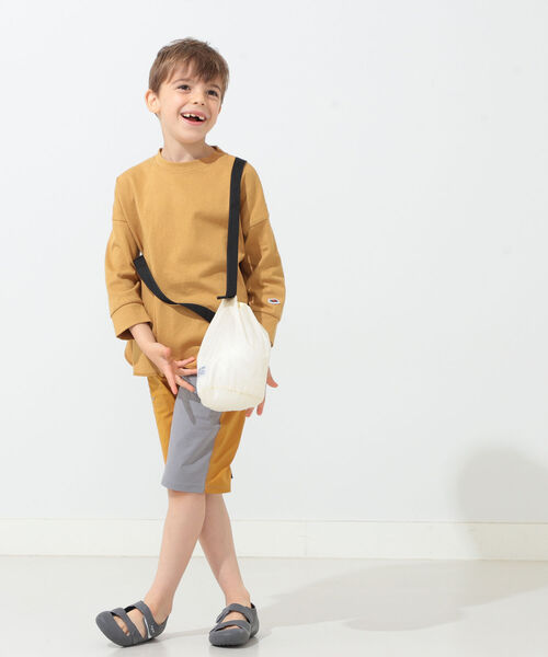 こども ビームス(コドモビームス)の「FRUIT OF THE LOOM × こども ビームス / 別注 ロングスリーブ Tシャツ 21(80~160cm)(Tシャツ/カットソー・キッズ・ベージュ/オフホワイト/ラベンダー・100/110/120/80/130/140/150/90t/160)」の16枚目の写真