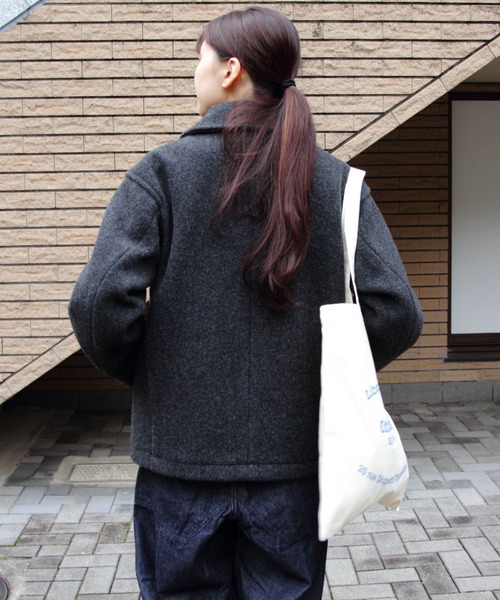 DANTON/ダントン ウールラウンドカラージャケット ROUND COLLAR