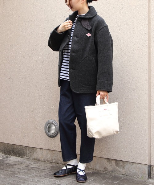 DANTON/ダントン ウールラウンドカラージャケット ROUND COLLAR