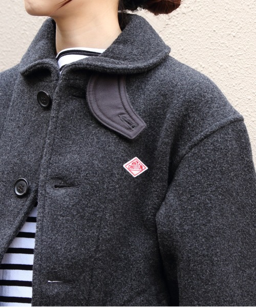 DANTON/ダントン ウールラウンドカラージャケット ROUND COLLAR JKT