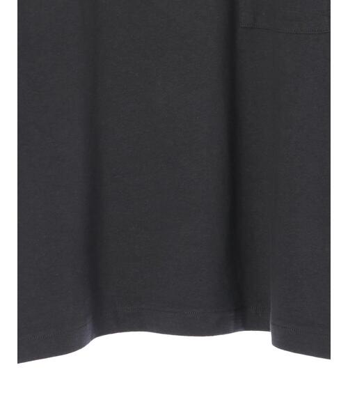 AMERICAN HOLIC(アメリカンホリック)の「ポケット付きゆるカットプルオーバー(Tシャツ/カットソー・レディース・オフホワイト/チャコールグレー/モカ・L/M)」の12枚目の写真