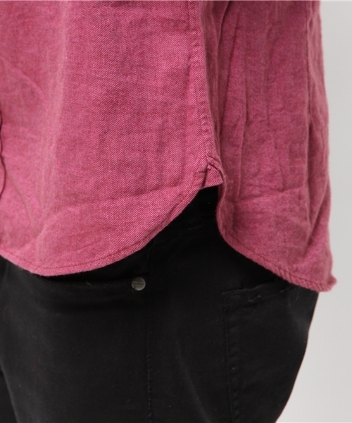 KATHARINE HAMNETT LONDON （キャサリンハムネットロンドン）の「VIYELLA TWILL / ビエラツイルシャツ（シャツ/ブラウス・メンズ・ホワイト/ネイビー/ピンク・AL/LARGE/MEDIUM）」の9枚目の写真