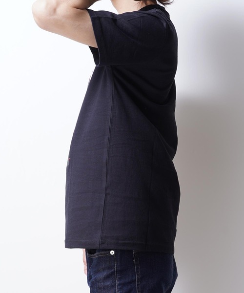 おしゃれスタ（オシャレスタ）の「フォトプリントTシャツ(MKTM)（Tシャツ/カットソー・メンズ・ホワイト/ブラック・M/L）」の8枚目の写真