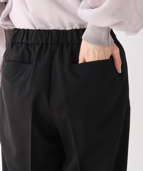 SHOO・LA・RUE（シューラルー）の「◆【SS-3L/標準丈/3Dスキャン】ドライタッチテーパードパンツ（その他パンツ・レディース・グレー系その他2/ブラック/ナチュラル/レンガ・01/03/05/02/04/10/06）」の10枚目の写真