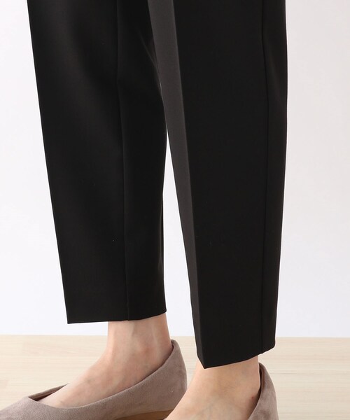 SHOO・LA・RUE（シューラルー）の「◆【SS-3L/標準丈/3Dスキャン】ドライタッチテーパードパンツ（その他パンツ・レディース・グレー系その他2/ブラック/ナチュラル/レンガ・01/03/05/02/04/10/06）」の12枚目の写真