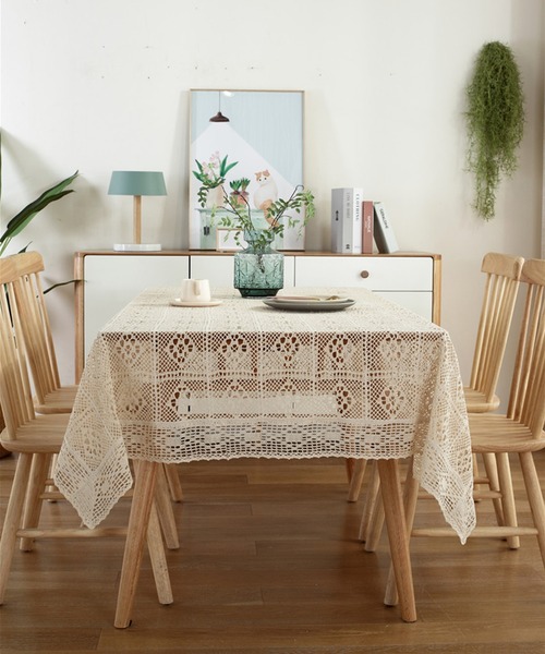 aimoha（アイモハ）の「かぎ編みレーステーブルクロス（ランチョン
