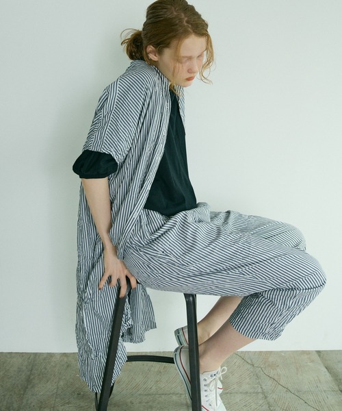 PUAL CE CIN（ピュアルセシン）の「冷感ストライプワンピース（ワンピース・レディース・その他1/その他2・FREE）」の15枚目の写真