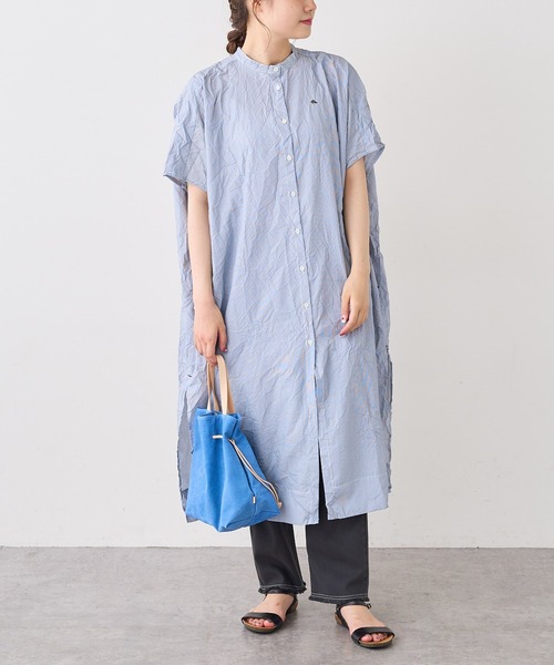 PUAL CE CIN（ピュアルセシン）の「冷感ストライプワンピース（ワンピース・レディース・その他1/その他2・FREE）」の8枚目の写真