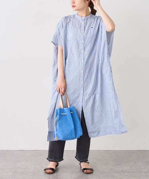 PUAL CE CIN（ピュアルセシン）の「冷感ストライプワンピース（ワンピース・レディース・その他1/その他2・FREE）」の9枚目の写真