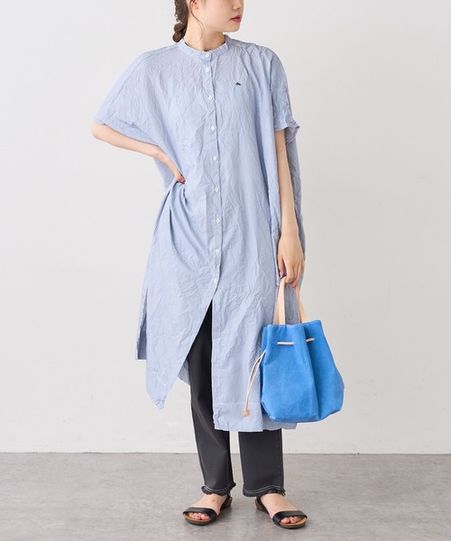 PUAL CE CIN（ピュアルセシン）の「冷感ストライプワンピース（ワンピース・レディース・その他1/その他2・FREE）」の10枚目の写真