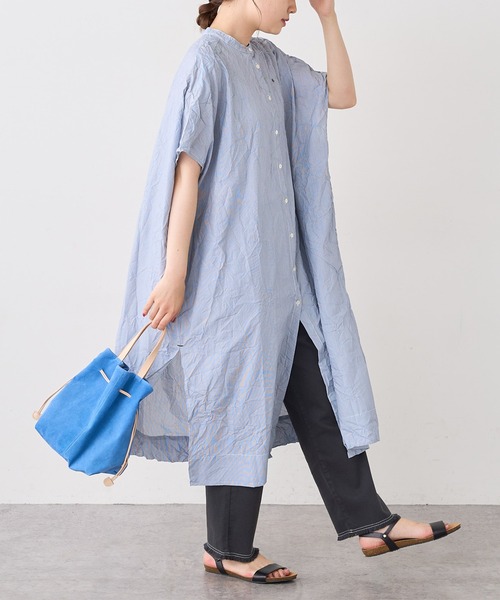 PUAL CE CIN（ピュアルセシン）の「冷感ストライプワンピース（ワンピース・レディース・その他1/その他2・FREE）」の11枚目の写真