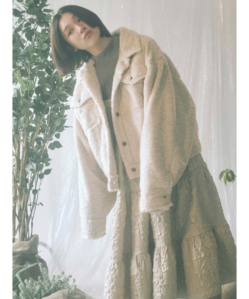 merry jenny（メリージェニー）の「rumpleティアードキャミワンピース（ワンピース・レディース・ブラック/ブラウン/ベージュ・FREE）」の19枚目の写真