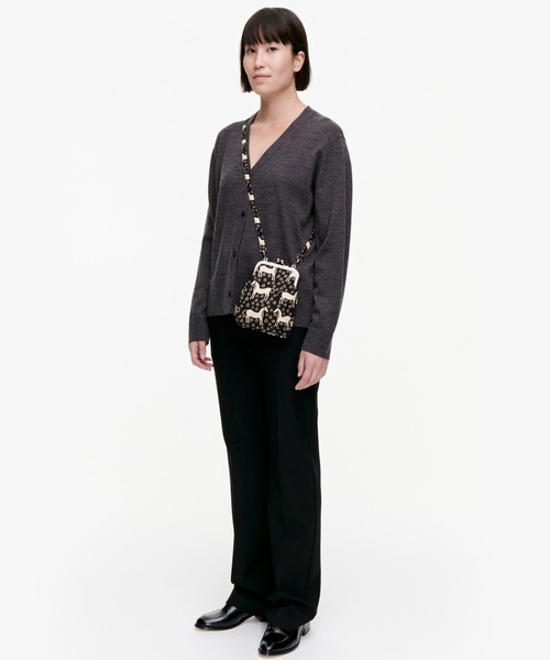 marimekko（マリメッコ）の「Musta Tamma / AINIKKI（ショルダーバッグ・レディース・ブラック系その他・FREE）」の2枚目の写真