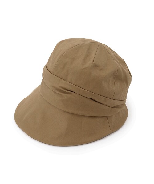 DRESKIP（ドレスキップ）の「◆ツイルすっぽりキャスケット（キャスケット・レディース・ブラウン系/ブラック/グレー/ベージュ・00）」の4枚目の写真