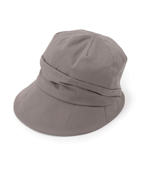 DRESKIP（ドレスキップ）の「◆ツイルすっぽりキャスケット（キャスケット・レディース・ブラウン系/ブラック/グレー/ベージュ・00）」の3枚目の写真