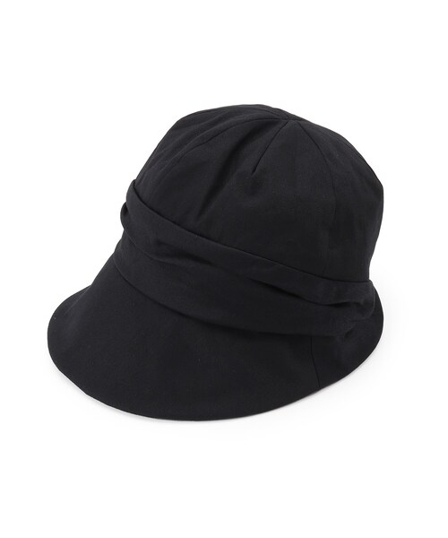 DRESKIP（ドレスキップ）の「◆ツイルすっぽりキャスケット（キャスケット・レディース・ブラウン系/ブラック/グレー/ベージュ・00）」の2枚目の写真