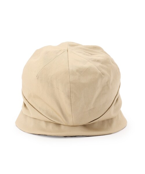 DRESKIP（ドレスキップ）の「◆ツイルすっぽりキャスケット（キャスケット・レディース・ブラウン系/ブラック/グレー/ベージュ・00）」の6枚目の写真