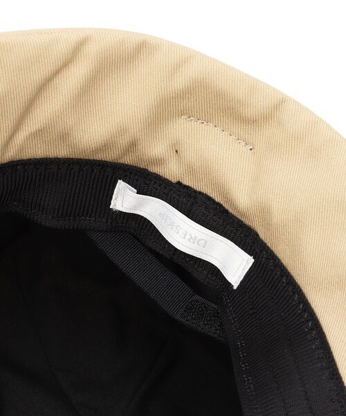 DRESKIP（ドレスキップ）の「◆ツイルすっぽりキャスケット（キャスケット・レディース・ブラウン系/ブラック/グレー/ベージュ・00）」の9枚目の写真