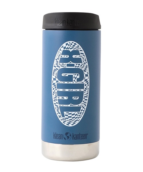X-girl（エックスガール）の「X-girl × KLEAN KANTEEN CHECKER LOGO（グラス/マグカップ/タンブラー・レディース・ブラック/ブルー・ONE SIZE）」の7枚目の写真