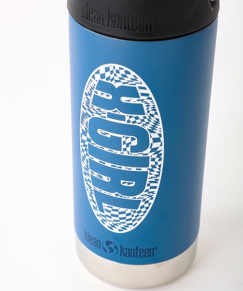 X-girl（エックスガール）の「X-girl × KLEAN KANTEEN CHECKER LOGO（グラス/マグカップ/タンブラー・レディース・ブラック/ブルー・ONE SIZE）」の10枚目の写真