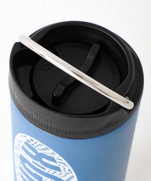 X-girl（エックスガール）の「X-girl × KLEAN KANTEEN CHECKER LOGO（グラス/マグカップ/タンブラー・レディース・ブラック/ブルー・ONE SIZE）」の6枚目の写真