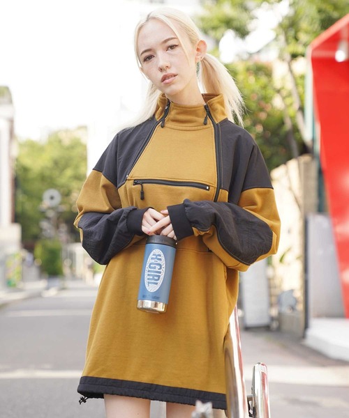 X-girl（エックスガール）の「X-girl × KLEAN KANTEEN CHECKER LOGO（グラス/マグカップ/タンブラー・レディース・ブラック/ブルー・ONE SIZE）」の14枚目の写真