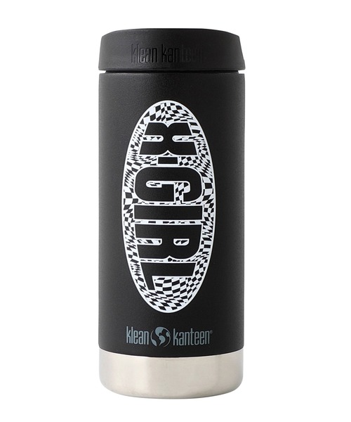 X-girl（エックスガール）の「X-girl × KLEAN KANTEEN CHECKER LOGO（グラス/マグカップ/タンブラー・レディース・ブラック/ブルー・ONE SIZE）」の16枚目の写真