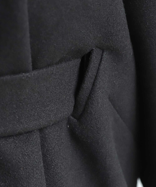 antiqua（アンティカ）の「ポンチョコート（ポンチョ・レディース・ブラック・FREE）」の4枚目の写真