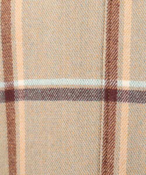 DRESSTERIOR（ドレステリア）の「◆【CLASSY.12月号掲載】ツイードチェックステンカラーコート（ステンカラーコート・レディース・ベージュ系その他2・38/36）」の9枚目の写真