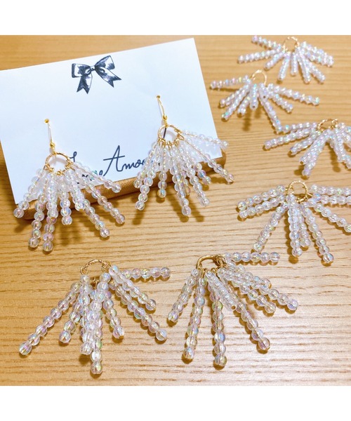 tone（トーン）の「【LoveAmooN】aurora stick(MA)（ピアス（両耳用）・レディース・ゴールド・FREE）」の6枚目の写真