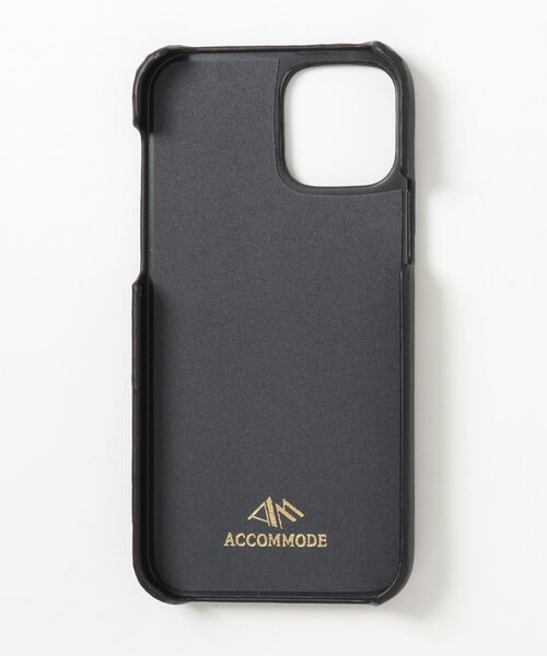 ACCOMMODE(アコモデ)の「バースポケットiPhoneケース 12/12pro(スマホケース/カバー・レディース・ブラック/グレー・FREE)」の3枚目の写真