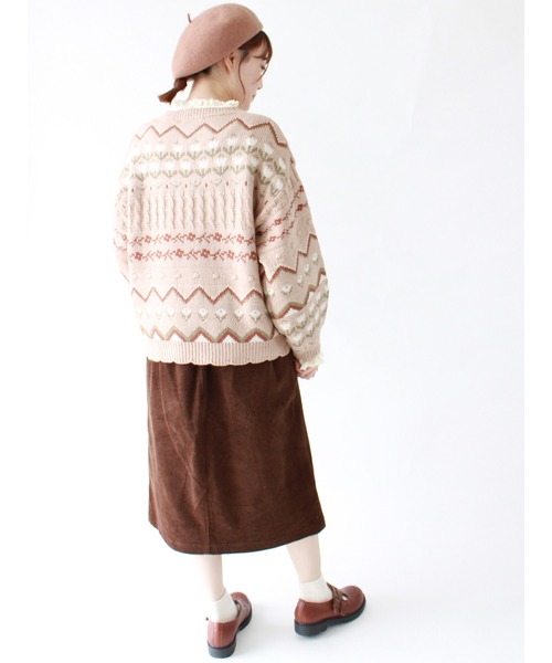 ehka sopo(エヘカソポ)の「【カタログ掲載アイテム】スタンドレース衿ブラウス(シャツ/ブラウス・レディース・グレー/オフホワイト/ミント/キナリ・フリ-)」の14枚目の写真