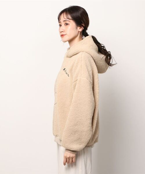 セール】【PEANUTS/ピーナッツ】スヌーピー フェイス刺繍 ビッグ