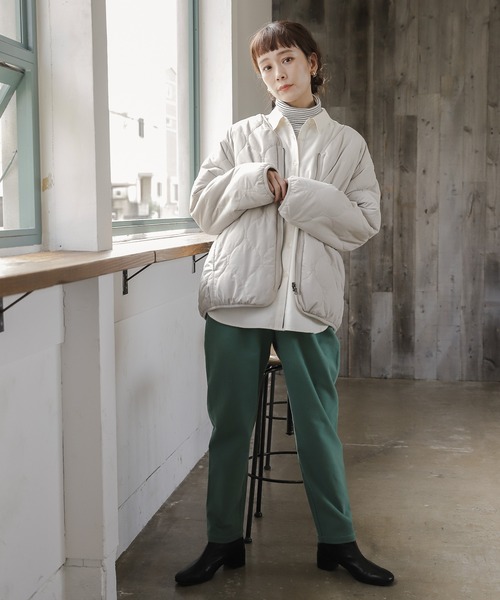 studio CLIP（スタディオクリップ）の「ジンジャータートルネックプルオーバー（Tシャツ/カットソー・レディース・オフホワイト/ブラック/その他1/その他2・LARGE/MEDIUM）」の5枚目の写真