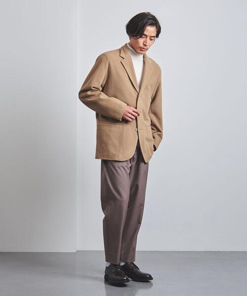 AURALEE（オーラリー）の「＜AURALEE（オーラリー）＞ モッサー オーバージャケット■■■（テーラードジャケット・メンズ・ブラック/ベージュ・5/3/4）」の9枚目の写真