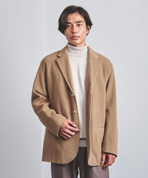 AURALEE（オーラリー）の「＜AURALEE（オーラリー）＞ モッサー オーバージャケット■■■（テーラードジャケット・メンズ・ブラック/ベージュ・5/3/4）」の11枚目の写真