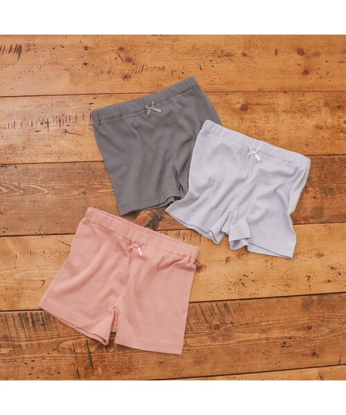 BREEZE（ブリーズ）の「ペチパン（レギンス/スパッツ・キッズ・サーモンピンク/グレー/ラベンダー・110/130/100/120/140）」の4枚目の写真