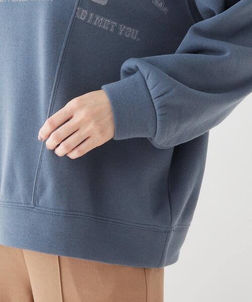 Cutie Blonde(キューティーブロンド)の「◆【S-L】切り替えリメイク風スウェットプルオーバー(スウェット・レディース・グレー系その他/サンドベージュ/ブルー・01/02/03)」の10枚目の写真